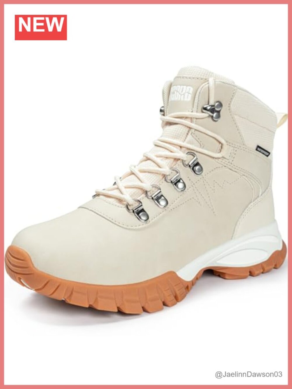 Women's Waterproof Hiking Boots Cushioned Non-Slip Ankle Support Trail